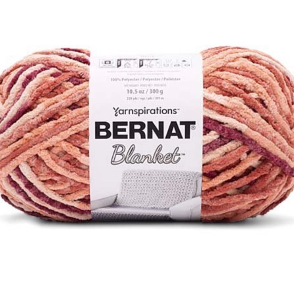 Bernat- 🧶 Yarnspirations blanket yarn.